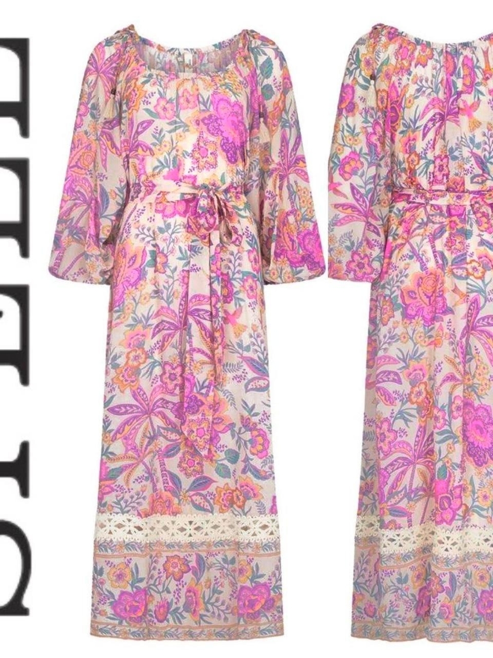 NWT, Spell, Mojave Lily Gown in Opal, Size US 14 - Picture 3 of 3